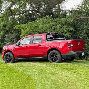 Ford Maverick Chase Rack - Ford Racing - Black - `22-`24